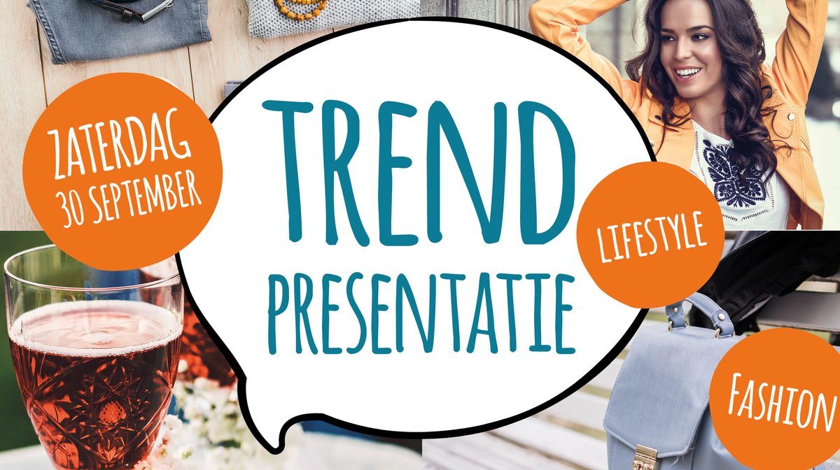 Trendpresentatie in de Rijnstraat