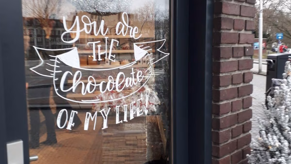 Handlettering Vestingstad Woerden