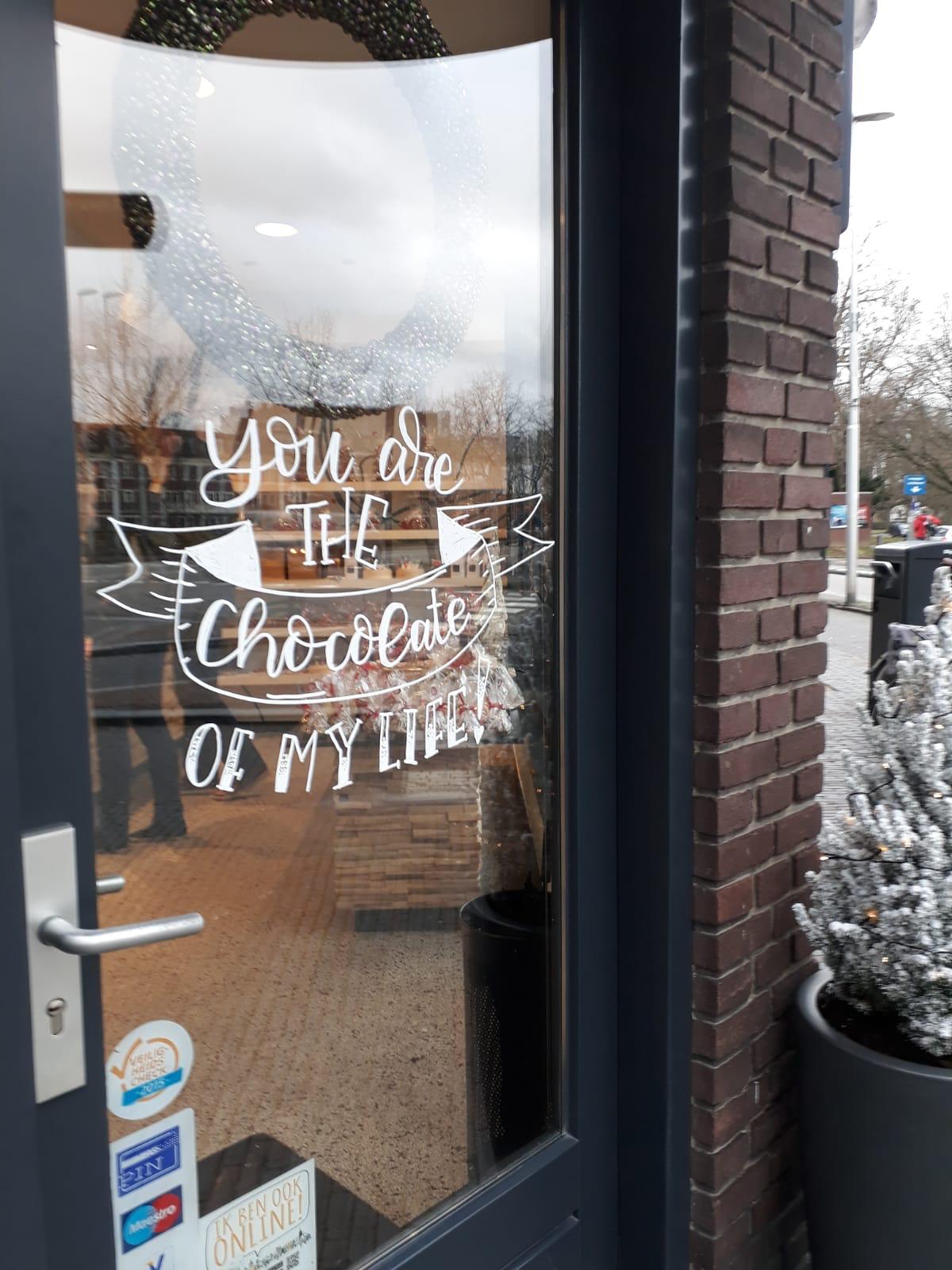 Handlettering Vestingstad Woerden