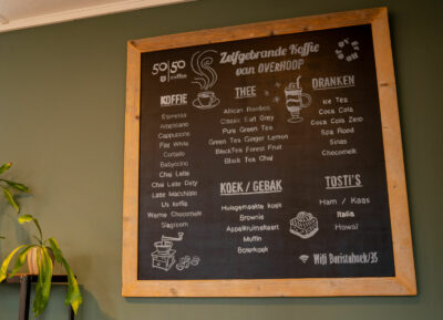 OVErHOOP Koffiebranderij en koffiebar BArISTA's