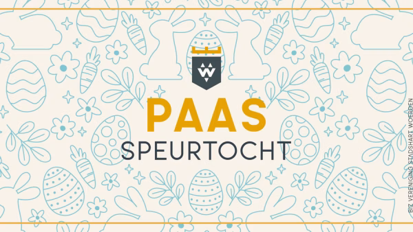 Paasspeurtocht en Paashaas in Woerden