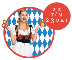 22 t/m 23 oktober - Oktoberfest