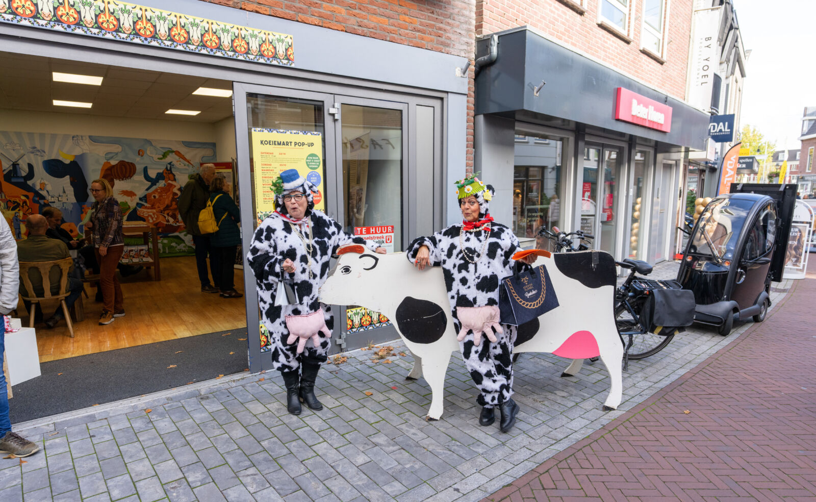 Koeiemart pop-up succesvol geopend!