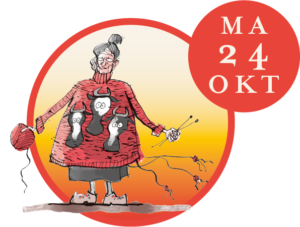 Maandag 24 oktober – Koeiemarttrui