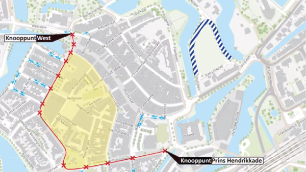Wegwerkzaamheden centrumring Woerden