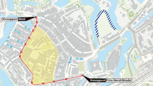 Wegwerkzaamheden centrumring Woerden