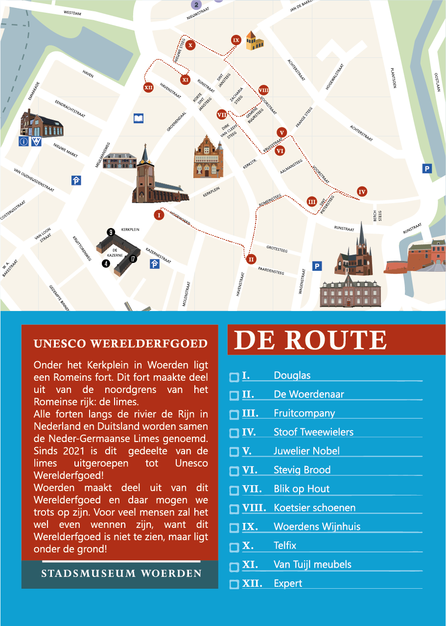 Etalageverhalen wandelroute