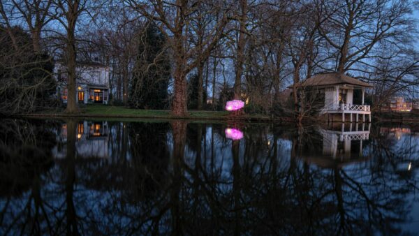 Verlichte Singelkunst