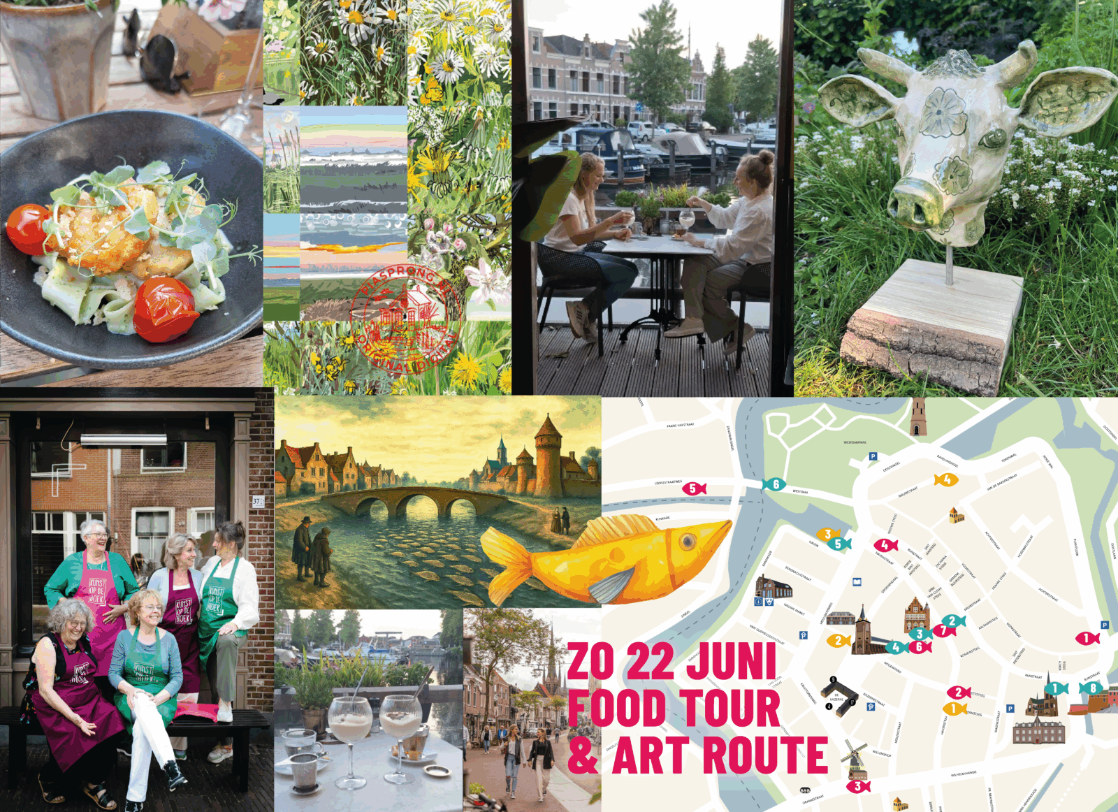 Food tour & art route