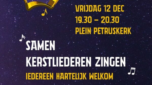 vrijdag 12 december | Kerstzang op het Kerkplein