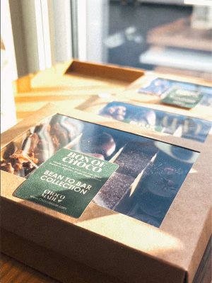 bean-to-box van Choco Made, een doos met bonbons van awardwinning chocolade 