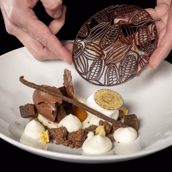 Het wedstrijddessert: ‘Theobroma’